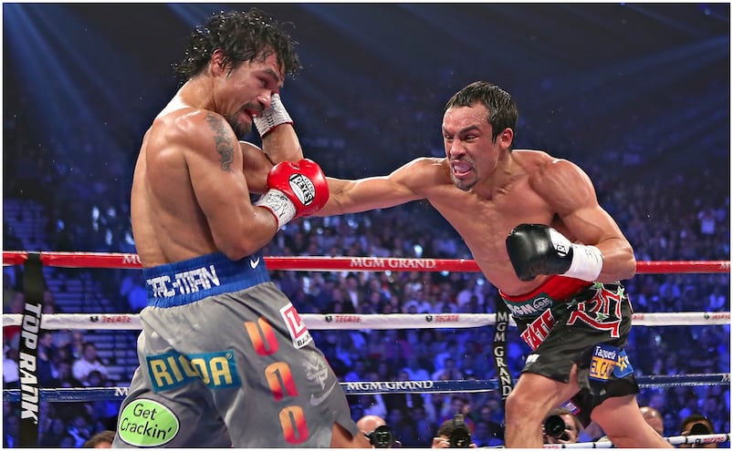 Manny Pacquiao mandó recado a Juan Manuel Márquez por el KO que le propinó: "Me atrapaste una vez" 