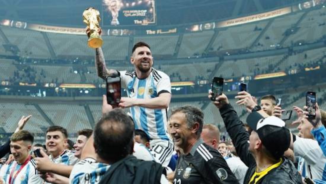 Lionel Messi ganó la Copa del Mundo con Argentina en Qatar 2022. Foto: Imago7