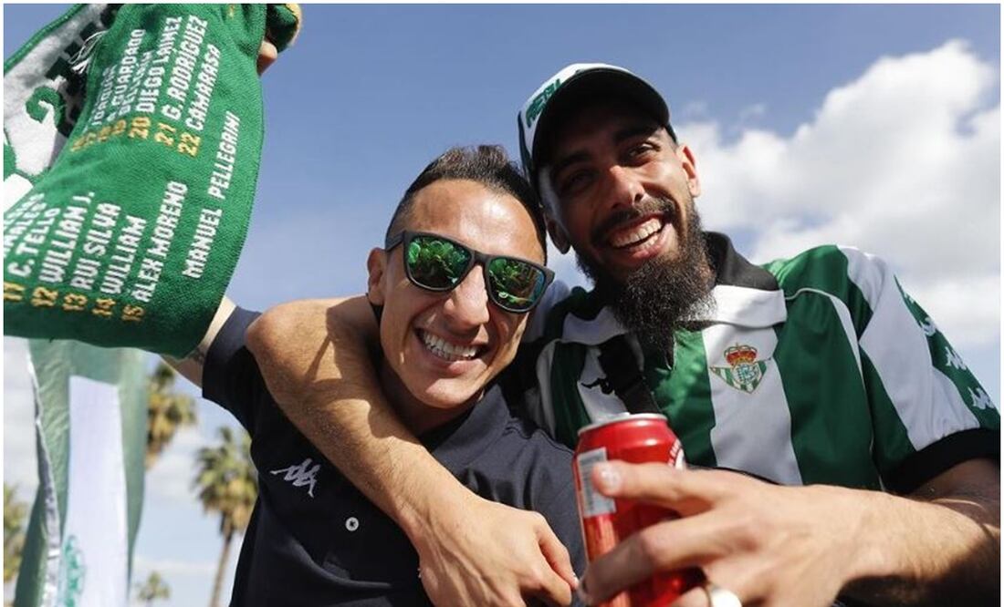 Andrés Guardado y Borja Iglesias - Foto: IG Borja Iglesias