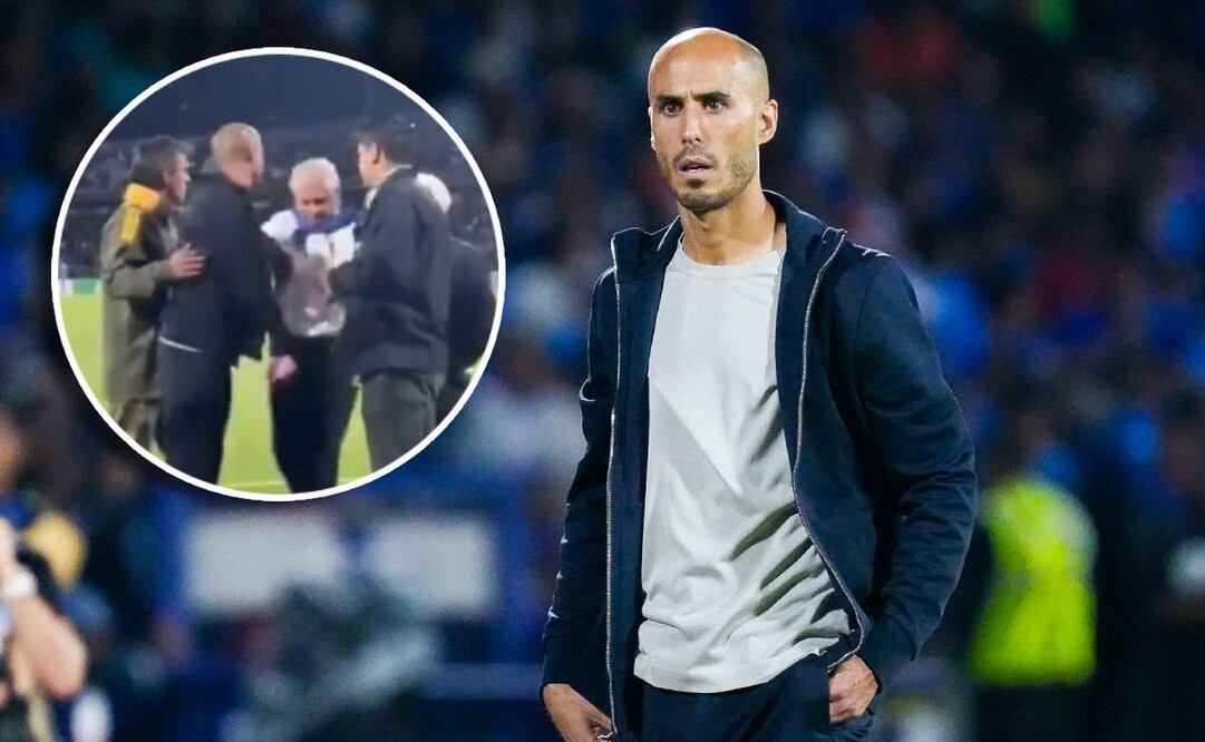 Guido Pizarro perdió la cabeza tras la eliminación de Tigres ante Cruz Azul en la Semifinal de la Concacaf Champions Cup. FOTO: Imago7 / Captura