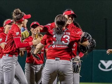 Pitcher de Diablos Rojos lanza el primer juego perfecto en la historia de Liga Mexicana de Softbol