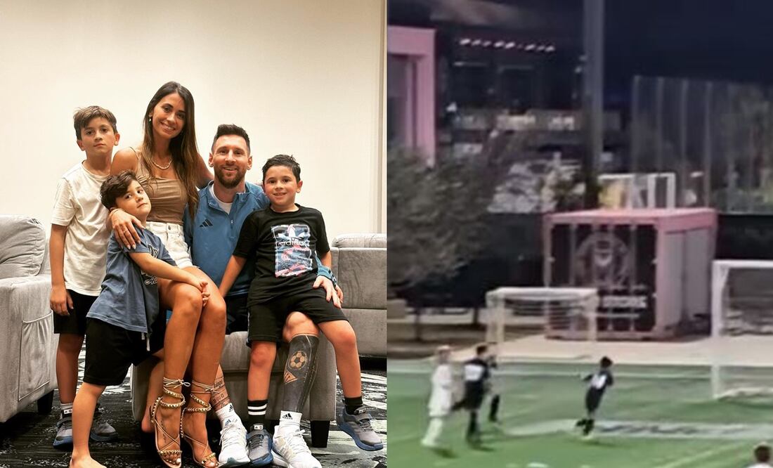Familia Messi-Roccuzzo - Foto: Especial