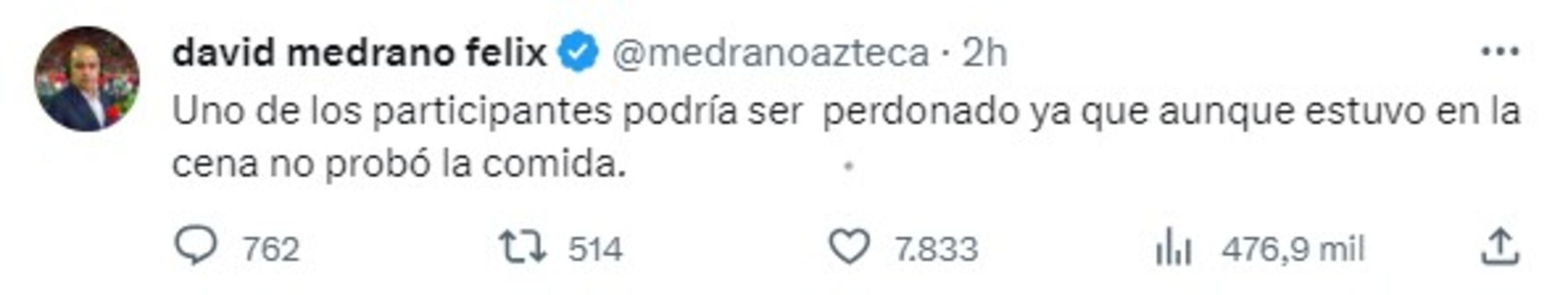 Tweet David Medrano Chivas