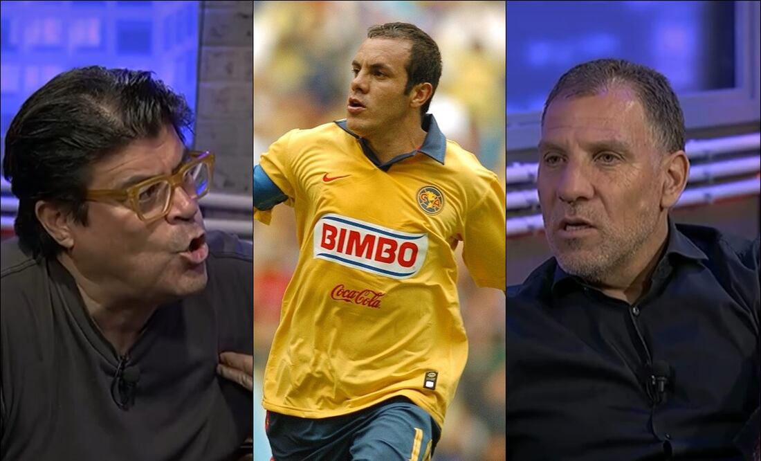 Jorge Van Rankin, Cuauhtémoc Blanco y Alberto García Aspe. FOTOS: Capturas