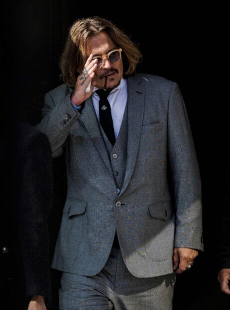 El antes y después de Johnny Depp en el juicio contra Amber Heard