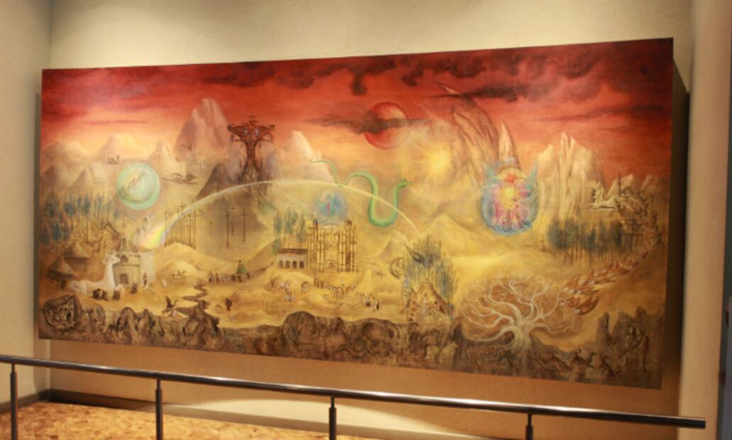 Los murales “El mundo mágico de los mayas” y el “Mapa de Mesoamérica” como nuevos en el MNA