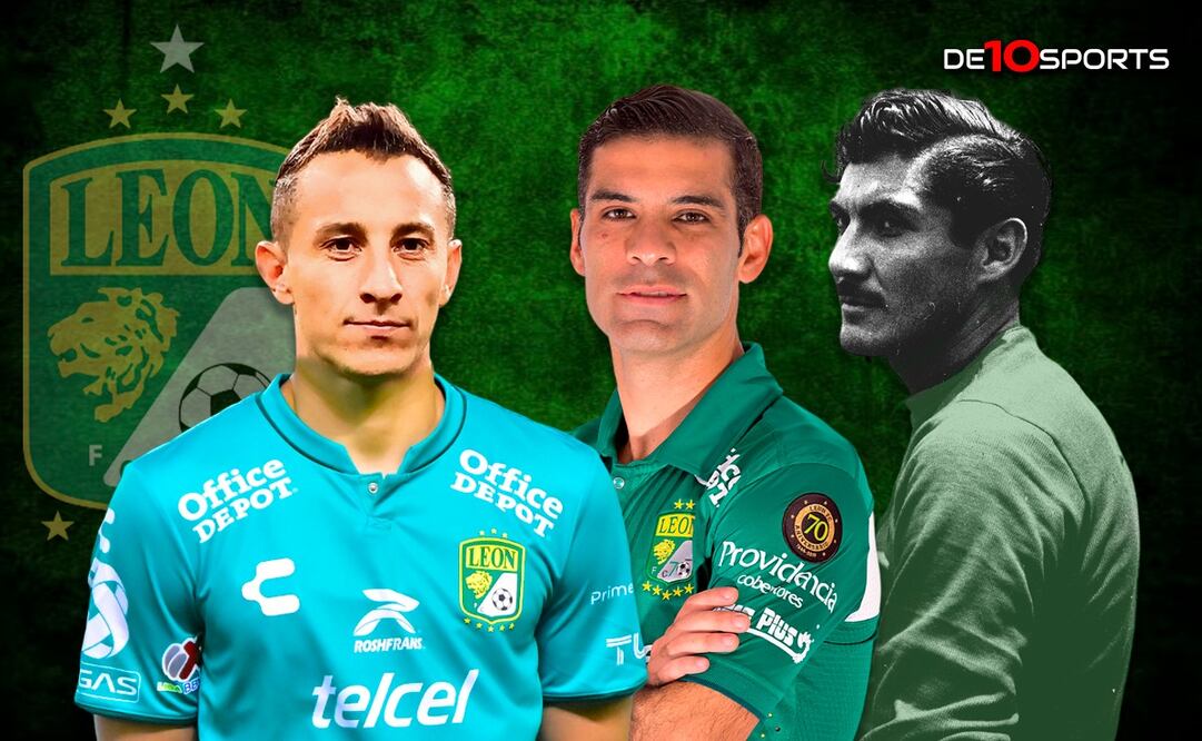 Andrés Guardado, Antonio ‘Tota’ Carbajal y Rafael Márquez jugaron cinco Mundiales y defendieron al León. Foto: Especial
