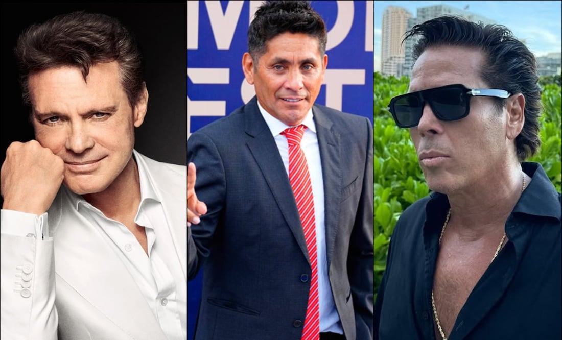 Luis Miguel, Jorge Campos y Roberto Palazuelos. FOTOS: 
@luismiguel / Imago7 / @robertopalazuelosbadeaux