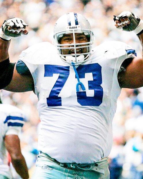 Larry Allen. Fuente: Instagram @dallascowboys