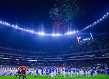 Estadio Azteca muestra algunos avances de su remodelación