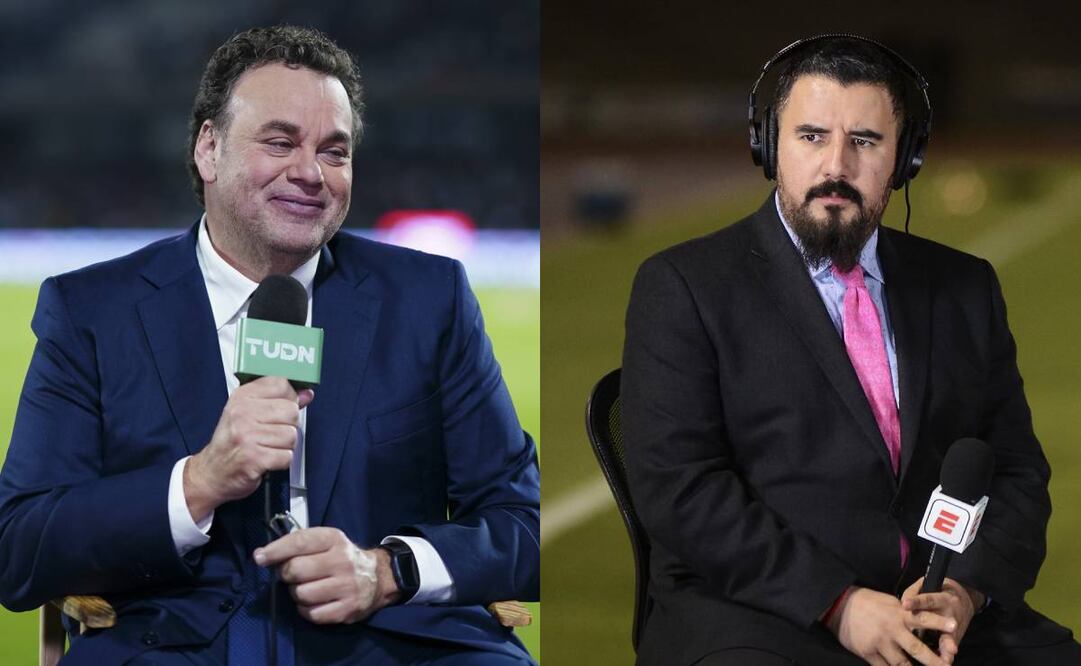 David Faitelson lanzó una indirecta que aparentemente iría dirigida a Álvaro Morales. Foto: Imago7