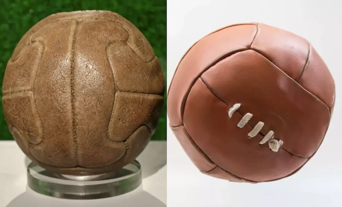 Balones del Mundial de 1930 / Foto: Especial