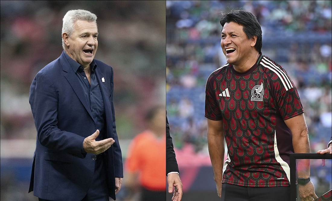 Javier Aguirre y Claudio Suárez. FOTOS: Imago7