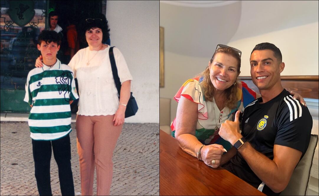 Estas imágenes fueron compartidas por CR7 para dedicar un emotivo mensaje a su madre. FOTOS: @Cristiano