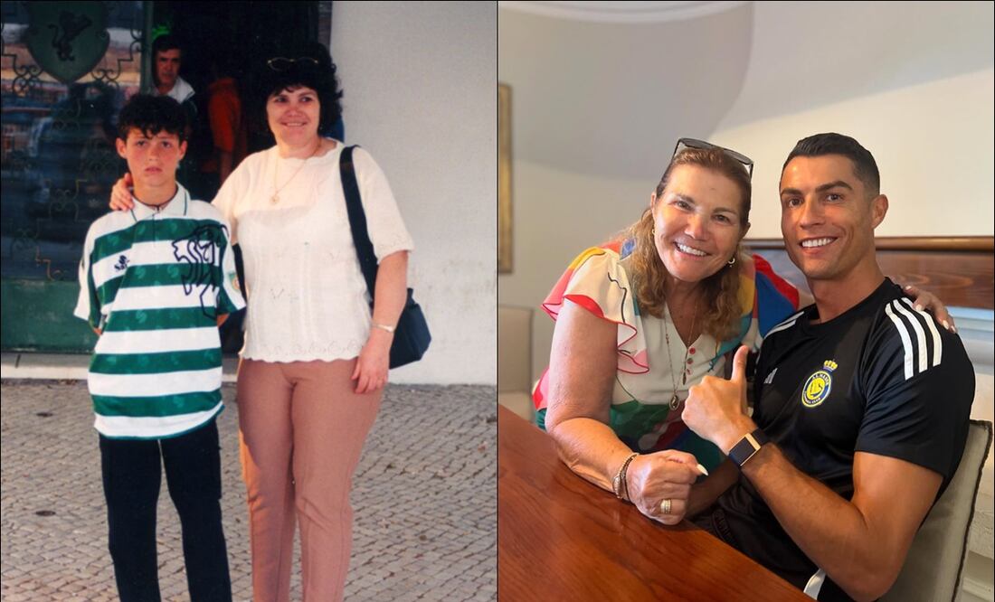 Estas imágenes fueron compartidas por CR7 para dedicar un emotivo mensaje a su madre. FOTOS: @Cristiano