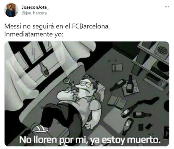 ¡Messi se va del Barcelona! Los 10 mejores memes de su adiós del Barça