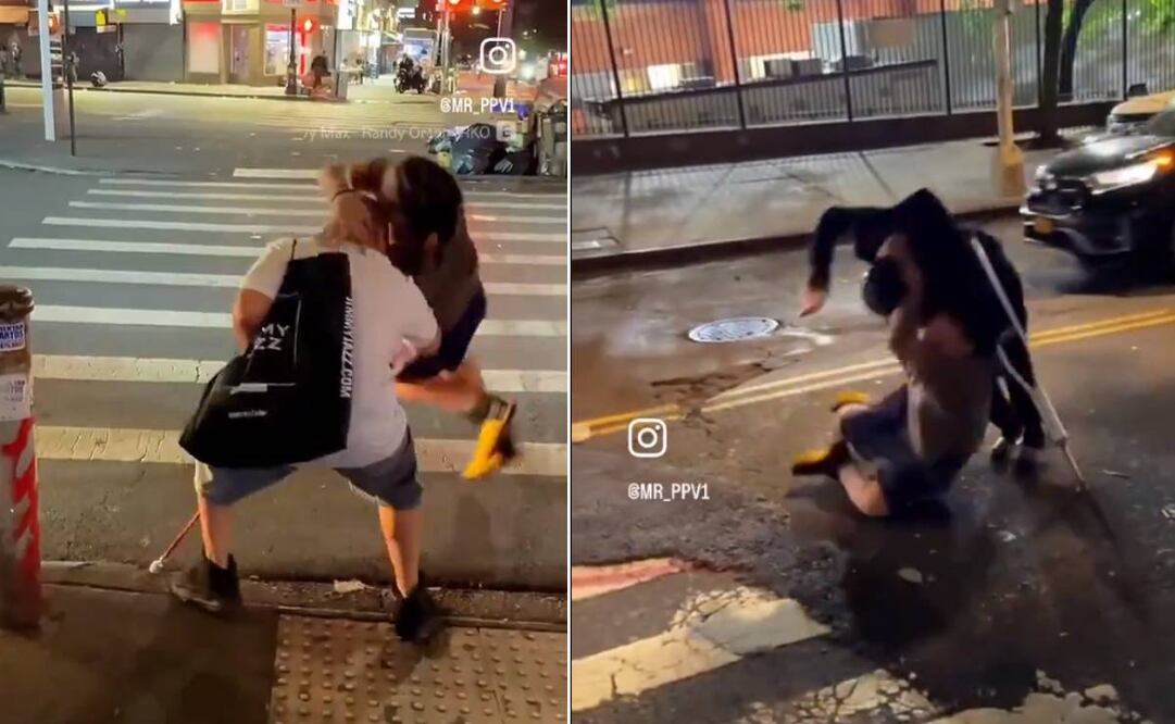 Un internauta está agrediendo a discapacitados con el RKO de Randy Orton. Foto: Especial