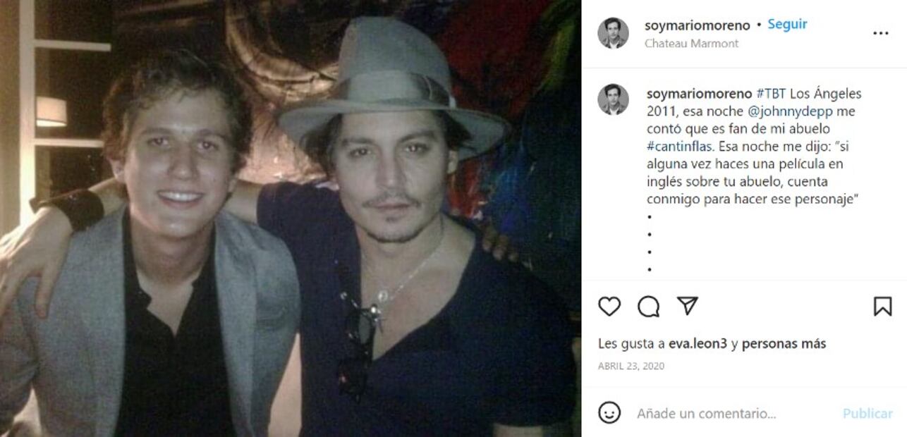Johnny Depp se declaró fan de Cantinflas y ¡quiere interpretarlo!
