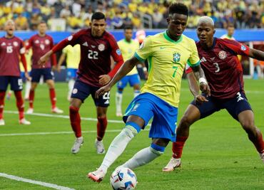 Brasil se queda sin imaginación y empata contra Costa Rica en la Copa América