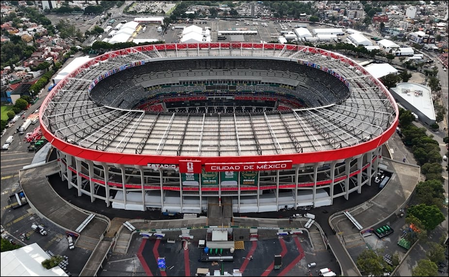 Estadio Ciudad de México: Así podrá llegar la afición al Azteca durante el Mundial 2026. FOTO: Diego Prado | EL UNIVERSAL