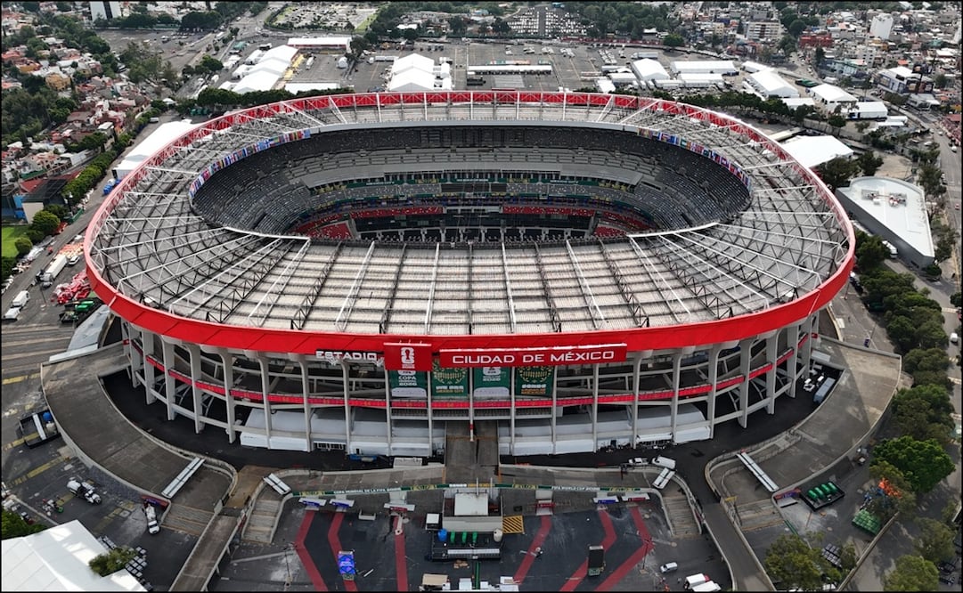 Estadio Ciudad de México: Así podrá llegar la afición al Azteca durante el Mundial 2026. FOTO: Diego Prado | EL UNIVERSAL