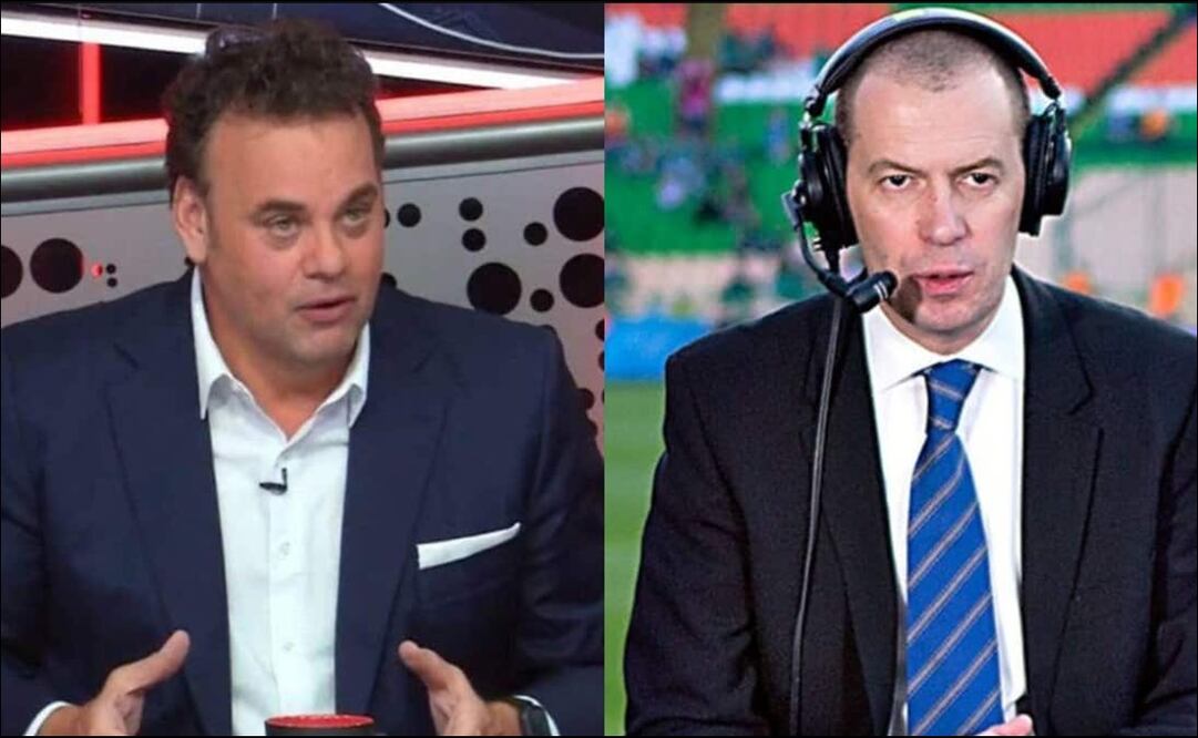 David Faitelson y André Marín. FOTO: Capturas