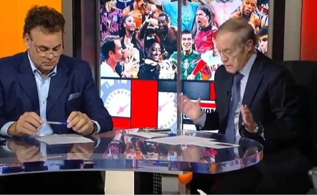 La pelea entre José Ramón Fernández y David Faitelson se ha convertido en el tema más hablado del momento. Foto: Especial