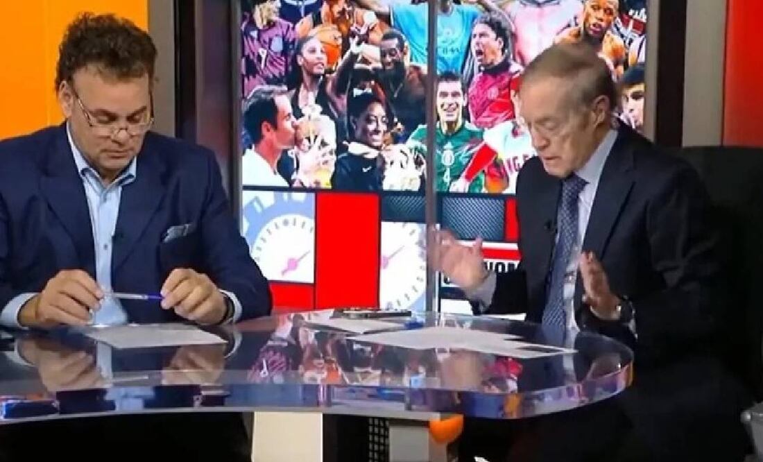 La pelea entre José Ramón Fernández y David Faitelson se ha convertido en el tema más hablado del momento. Foto: Especial