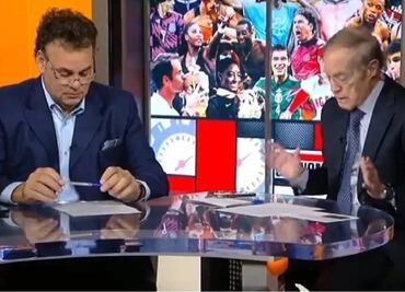 Comentarista de Fox Sports se burló de la pelea entre José Ramón Fernández y David Faitelson