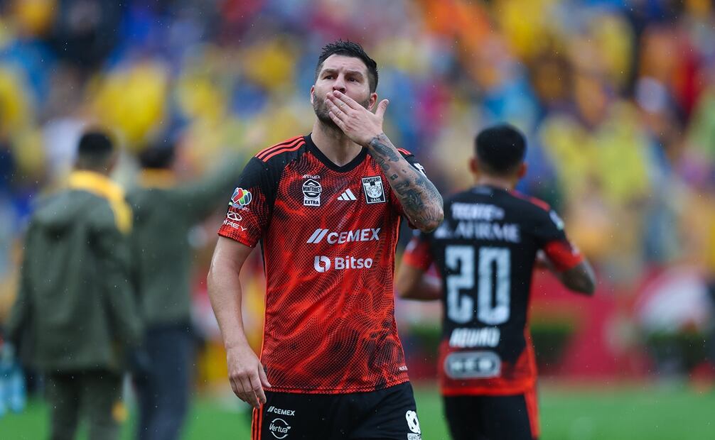 André-Pierre Gignac con Tigres, en festejo de gol - Foto: Imago7