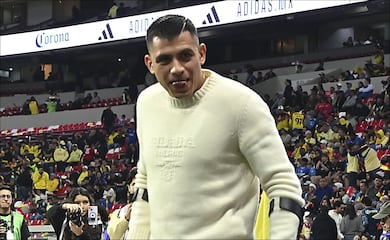 Luis Ángel Malagón, portero del América y la Selección, reapareció en la cancha del Estadio Banorte