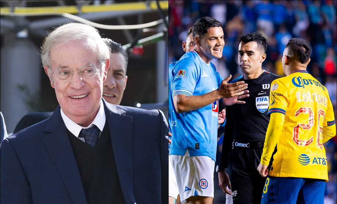 José Ramón Fernández criticó a Adonai Escobedo por “ni voltear a ver” el penalti a favor de Cruz Azul / FOTOS: Imago7