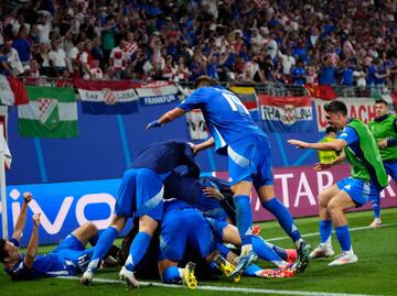 Italia selló un agónico empate contra Croacia para alcanzar los Octavos de la Eurocopa 2024