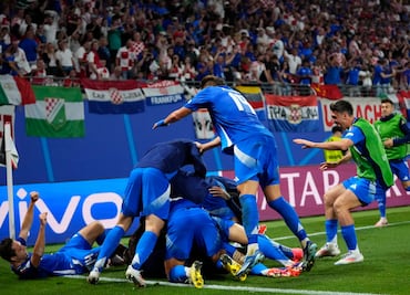 Italia selló un agónico empate contra Croacia para alcanzar los Octavos de la Eurocopa 2024