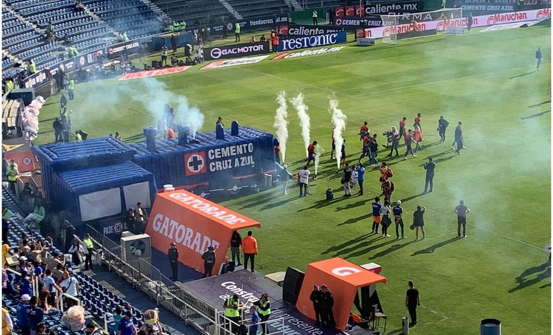 Cruz Azul estrenó gusano en la Jornada 3 del Clausura 2024