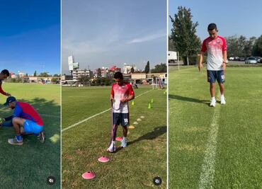 Hobbit Bermúdez mostró cómo evoluciona de su lesión a dos meses de la fractura de tibia y peroné