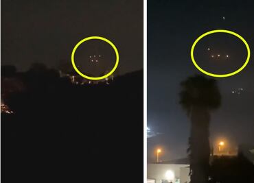 ¿Ovnis? Misteriosas luces aparecen en San Diego y Tijuana