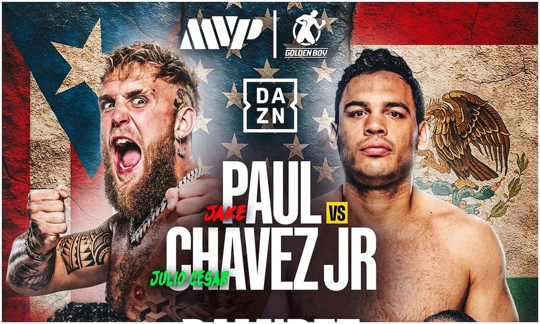 Chavez Jr. vuelve al ring contra Jake Paul Foto:@OscarDeLaHoya