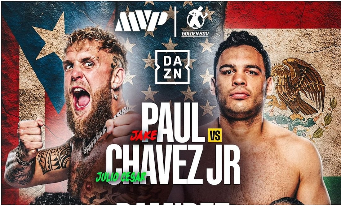 Chavez Jr. vuelve al ring contra Jake Paul Foto:@OscarDeLaHoya