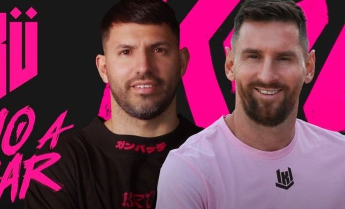Messi será el nuevo socio del Kun Agüero. Fuente: Instagram @Kruesports