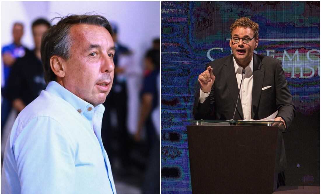 Emilio Azcárraga con América y David Faitelson / FOTOS: Imago7