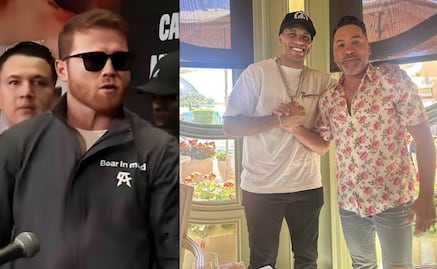 David Benavidez defendió a Óscar de la Hoya del Canelo Álvarez: 'Se dopó y le echó la culpa a una vaca'