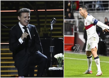 ¡El sol también hace el 'Siuu'! Luis Miguel hizo el festejo de Cristiano Ronaldo y los fans enloquecieron