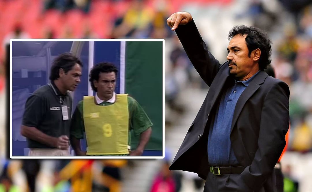 Hugo Sánchez se quedó en la banca ante Bulgaria en EEUU 94 por decisión de Miguel Mejía Barón. Foto: Especial