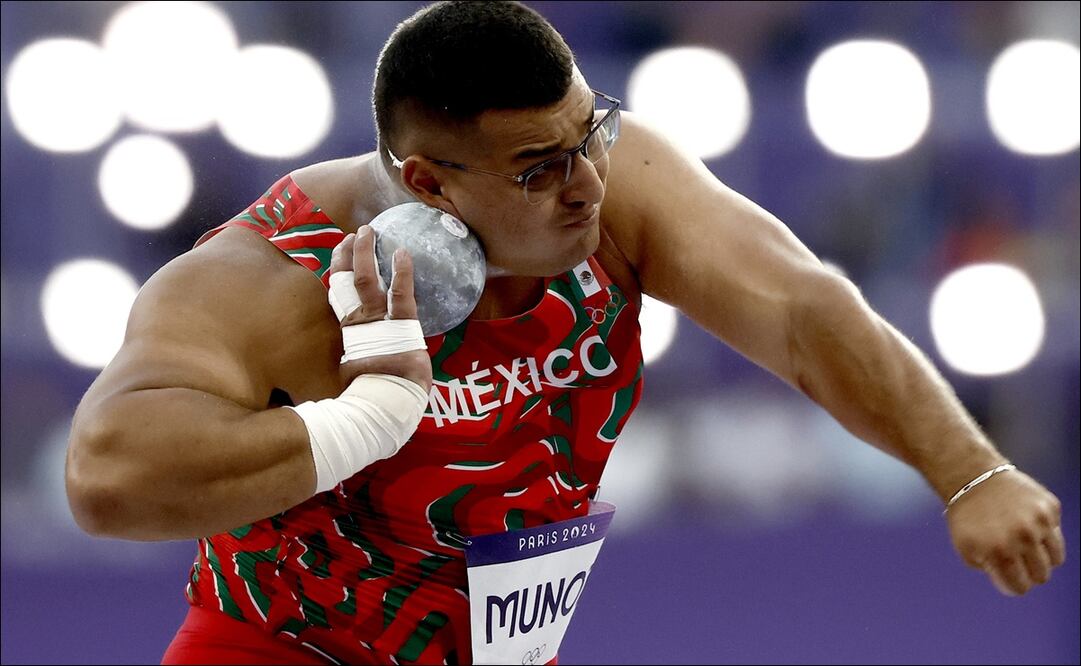 Uziel Muñoz, durante su participación en París 2024. FOTO: EFE