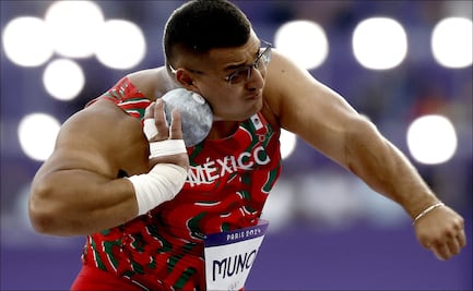 "Voy a dar todo de mí", Uziel Muñoz clasificó a la Final del lanzamiento de bala en París 2024
