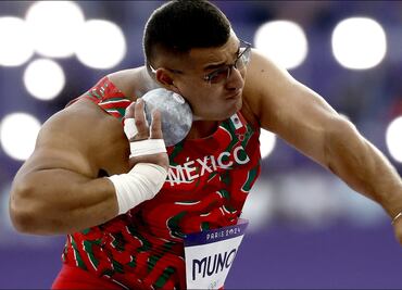 "Voy a dar todo de mí", Uziel Muñoz clasificó a la Final del lanzamiento de bala en París 2024