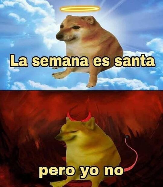 Los 10 mejores memes de las vacaciones de Semana Santa 2022