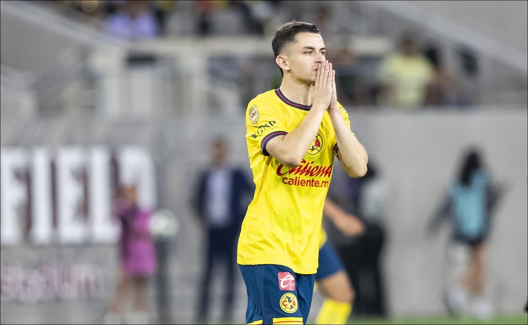Álvaro Fidalgo podría marcharse del América en los próximos días luego de una oferta desde Rusia / FOTO: Imago7