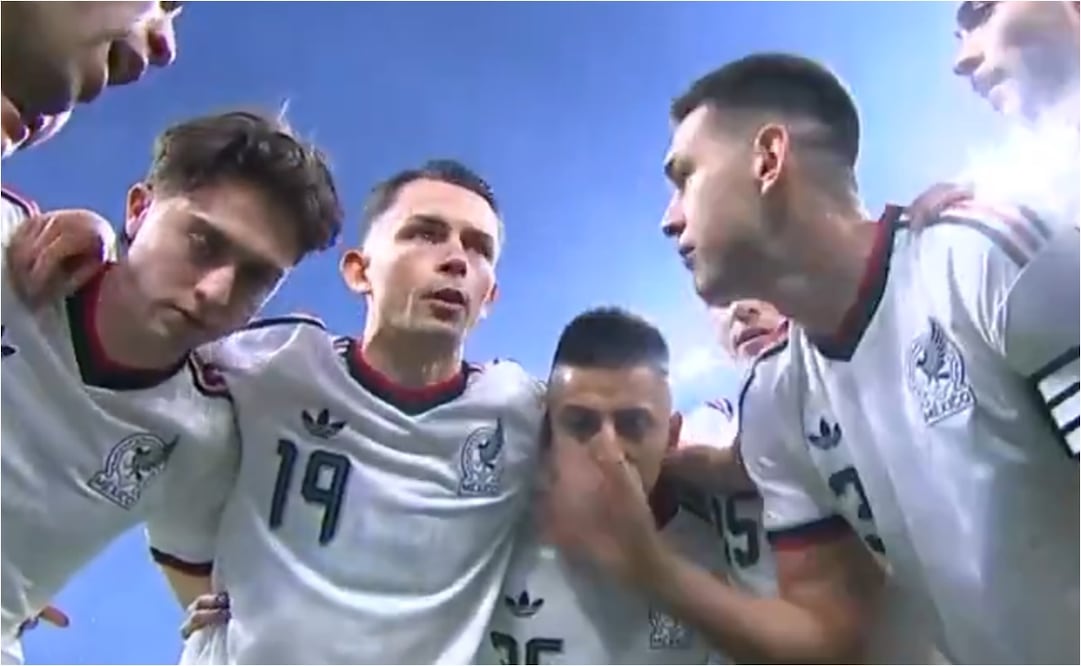 FOTO: ESPECIAL - Álvaro Fidalgo debuta con la selección mexicana y promete: "Voy a dejar la vida"